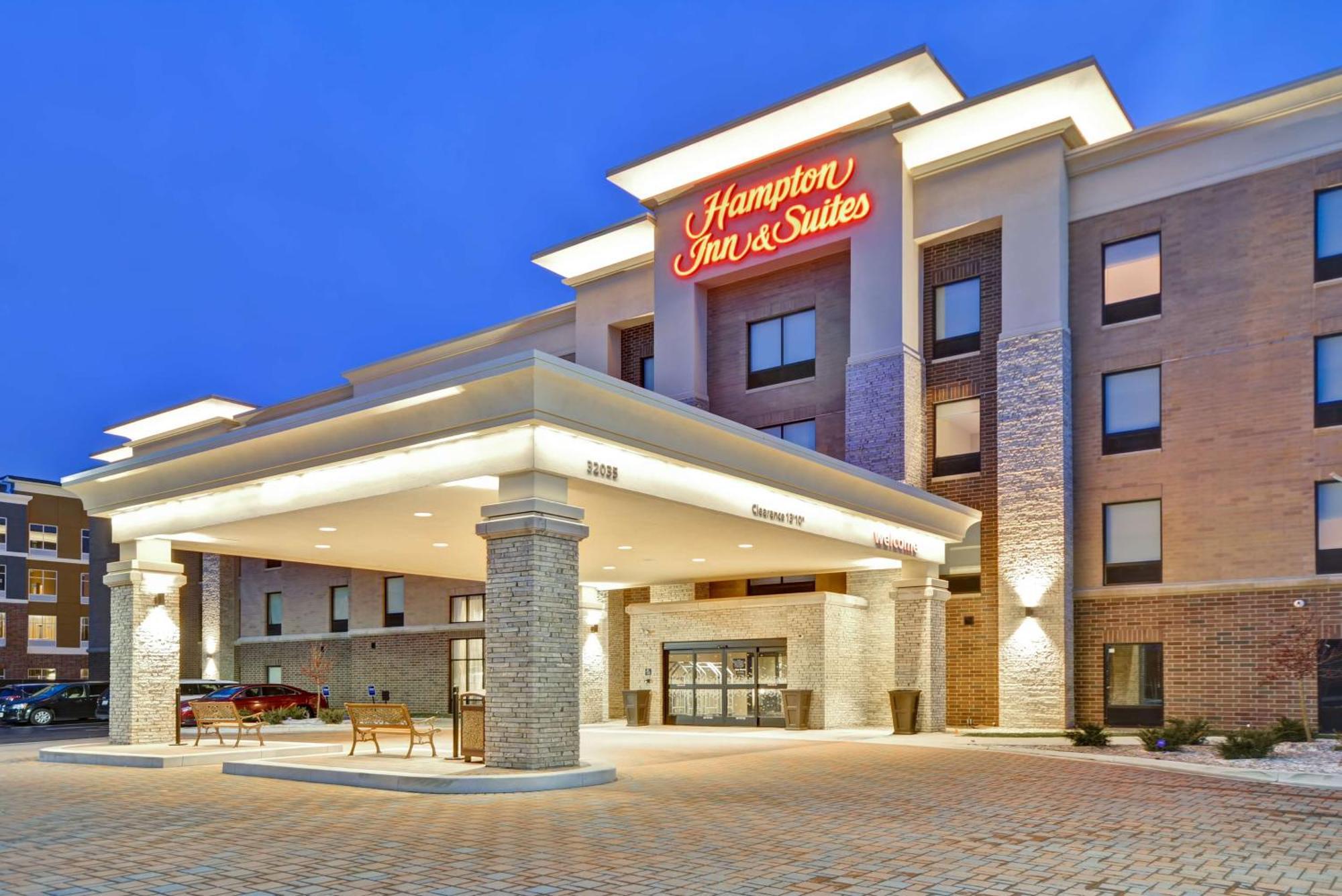 Hampton Inn&Suites Detroit/Warren Buitenkant foto